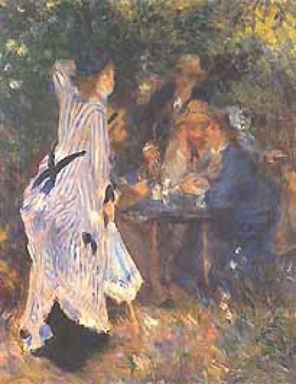 Renoir Pierre-Auguste Au jardin.Moulin de la Galette