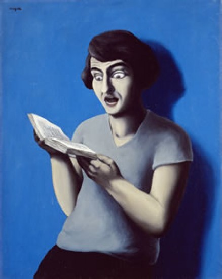 Magritte Ren La Lectrice soumise. 