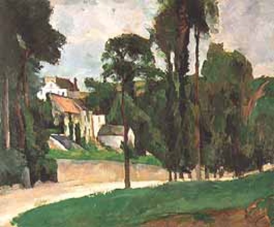 Czanne Paul Paesaggio a Pontoise)