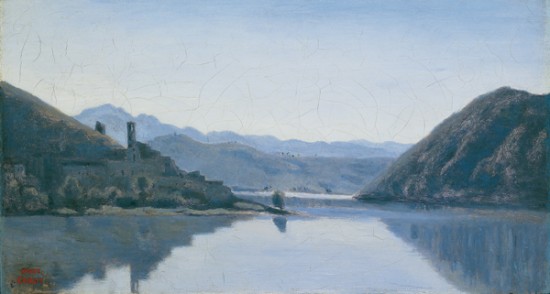 Corot Jean Baptiste Camille Il lago di Piediluco,